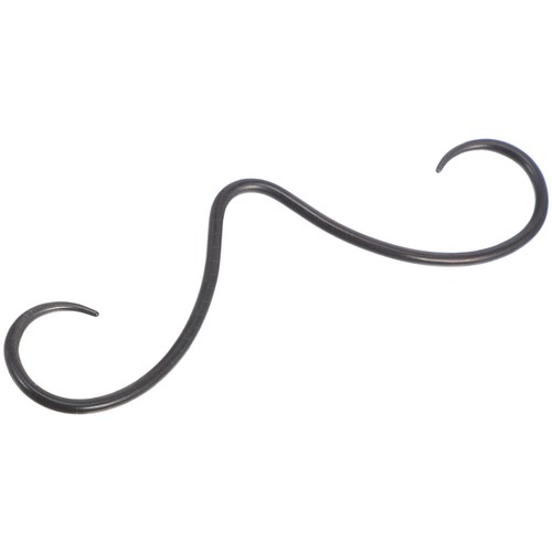 Schwarzes mustache septum - schwarzes,