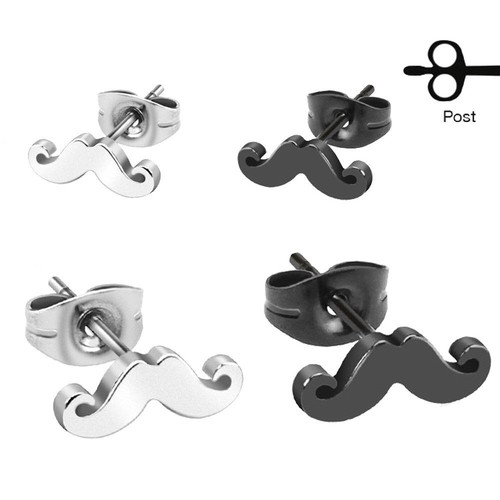 Paar ohrstecker mustache - 1,