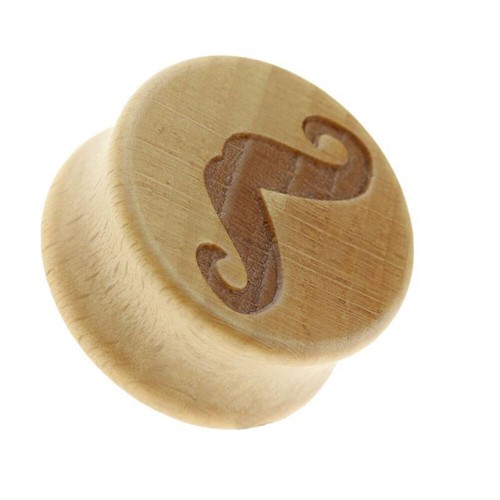 Plug flesh tunnel inlay - flesh,