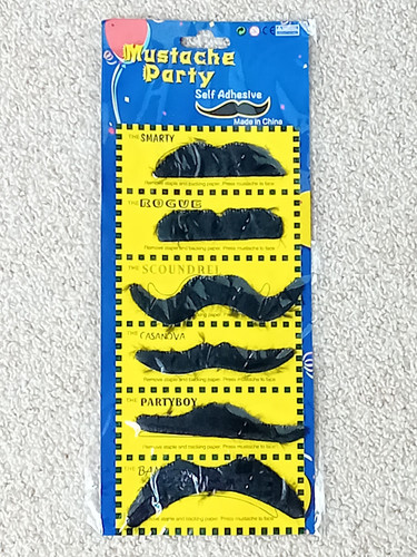 Schnurrbart set schwarz - schnurrbart,