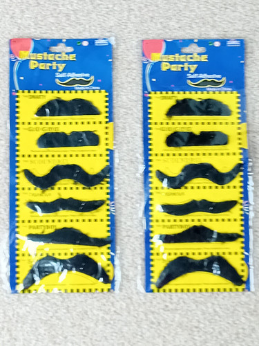 Schnurrbart set schwarz - schnurrbart,