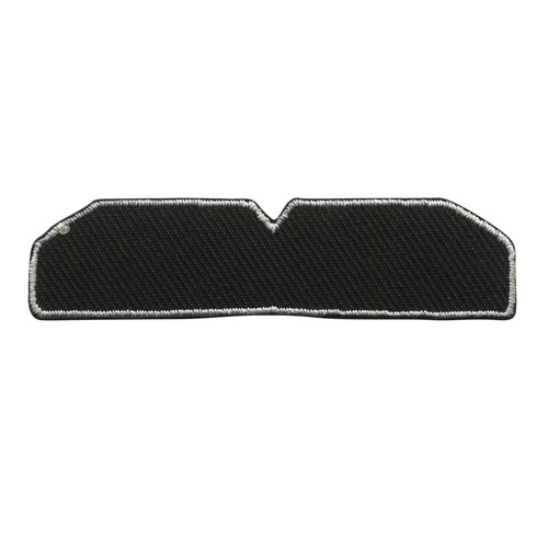 Aufnäher schnurrbart mustache - aufnäher,