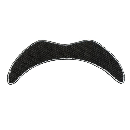 Aufnäher schnurrbart mustache - schnurrbart,